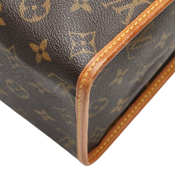 LOUIS VUITTON Brown Monogram Leather Bag - Picture 8 of 14